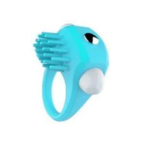 Anillo Pene Vibración Estimulador Rosa - Azul Placer Premium