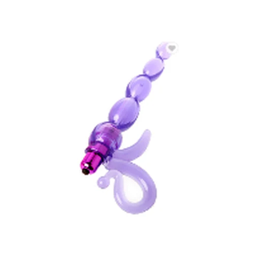 Plug Vibrador Anal Masaje Azul - Rosad Prostático Estimulador
