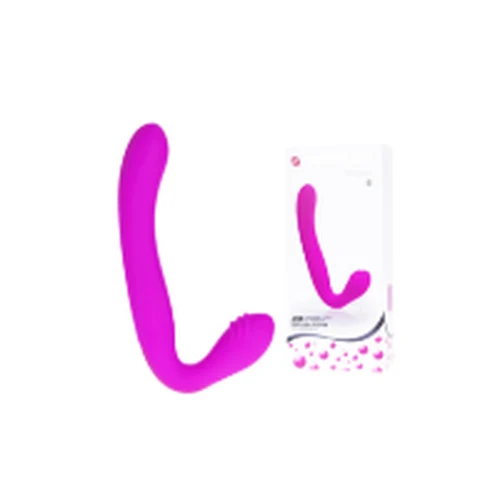 Vibrador Doble Recargable 30 Recargable Violeta clar Funciones Pretty Love Augus
