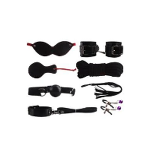 Set Kit 8 en 1 Accesorios Fetiche BDSM Bondage