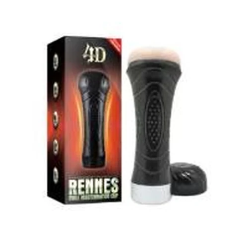 Masturbador Masculino Vagina Negro Gemido Usb 12 Vibraciones