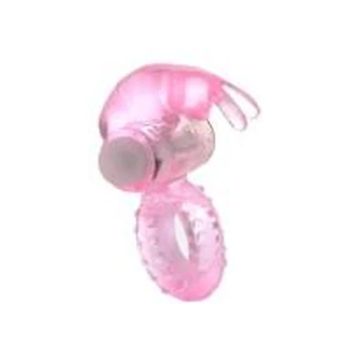 Anillo Para Pene Vibración mm Rosa Estimulador Clitoris Rabbit