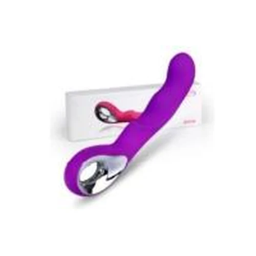Vibrador Anna Recargable Usb 10 Violeta Velocidades Silicona