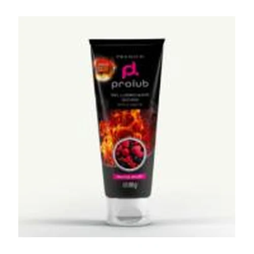 Gel Lubricante Premium Anal y Efecto Calor F Vaginal ProLub efecto Calor Frutos Rojo Rojos 80g