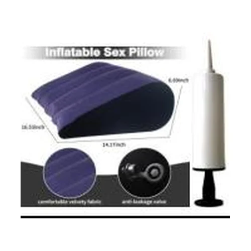 Almohada Cojín Sexual Inflable Con Inflador