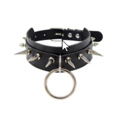 Gargantilla Collar Bondage Choker Con Puas Largas