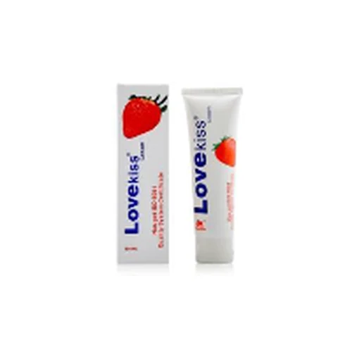 Lubricante Comestible Love Kiss Frutilla Sabor Frutilla 100ml