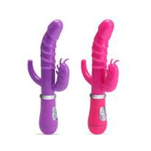 Vibrador Recargable 10 Velocidades Punto G Doble Motor