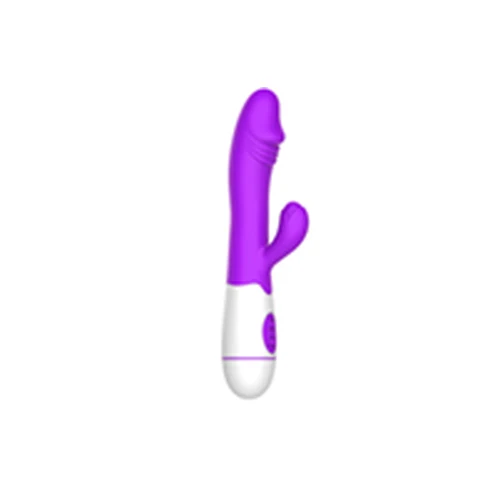 Vibrador Pretty Doble Estimulación Rojo 30 Vibraciones Pilas