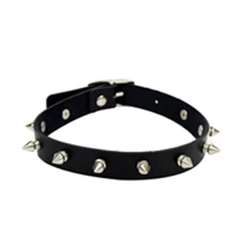 Choker Collar Gargantilla Tachas Punk Rock BDSM Bondage