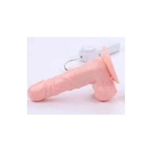 Dildo Pene Vibrador Con Control 14 Beige Cm Realista