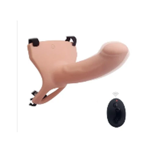 Dildo 10 Velocidades Vibrador Arnes Hueco Strap On