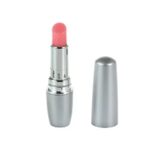 Lapiz Labial Vibrador Consolador Gris Plata - Lipstick Vibe