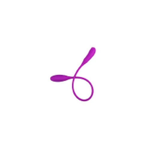 Vibrador Doble Estimulación Anal Violeta Vaginal Flexible Silicona