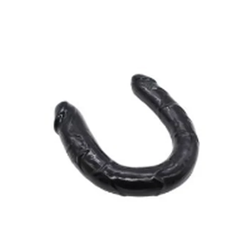 Dildo Realista Doble Cabeza Dual Forma U Anal Vaginal
